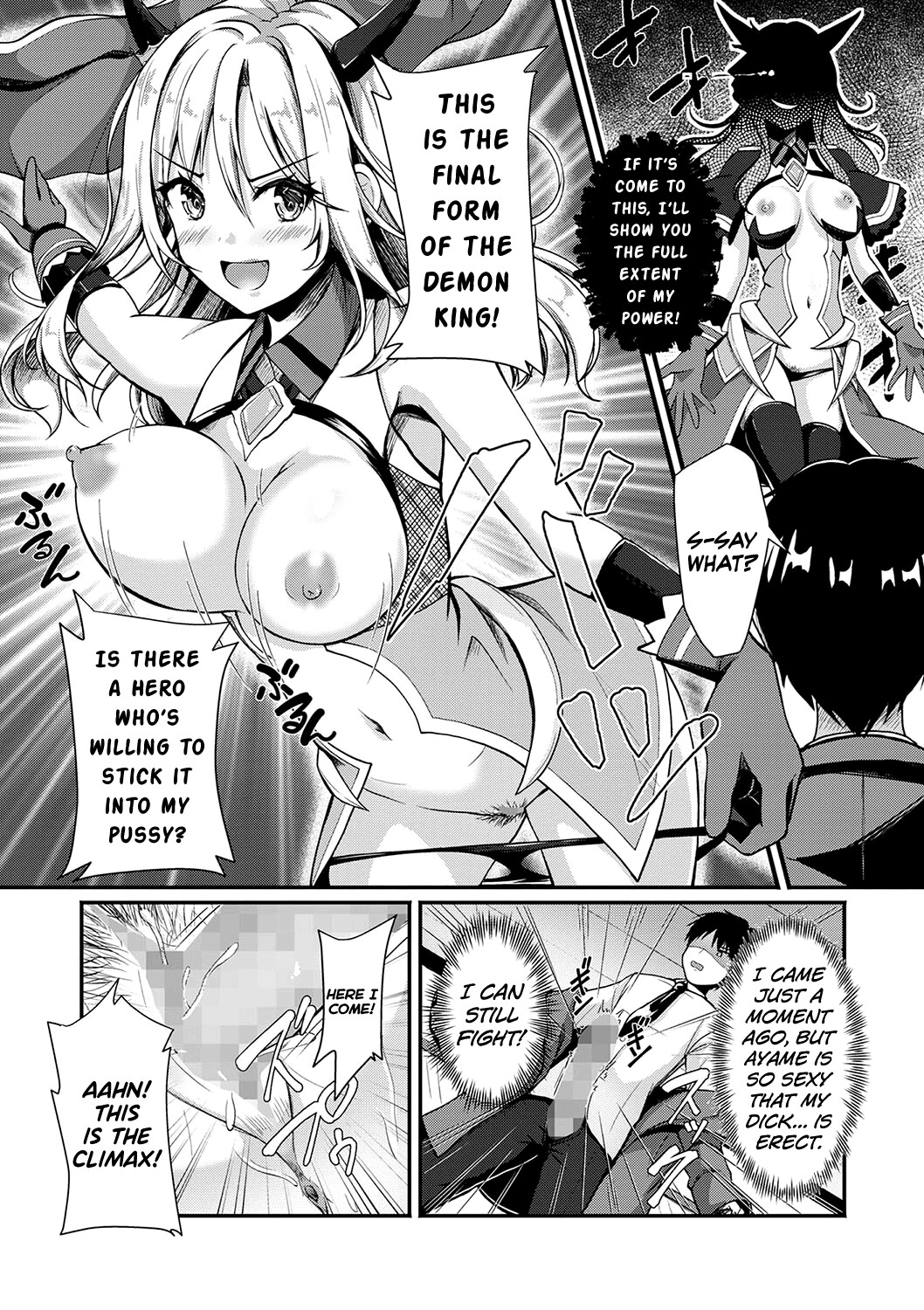 Hentai Manga Comic-The Chairman is the Demon King Heroine!?-Read-12